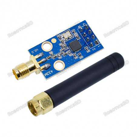 CC1101 500kbps Wireless Transceiver Module RF 433mhz SPI Interface SMA Antenna Robotics Bangladesh