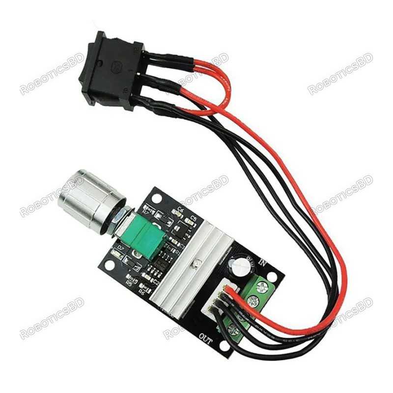 DC Motor Speed Controller PWM 6V 12V 24V Robotics Bangladesh DC Motor Speed Controller PWM 6V 12V 24V Robotics Bangladesh