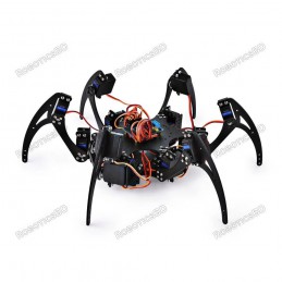 18 DOF Aluminium Metal Hexapod Robot Spider Six Foot/Feet Robotic Frame/Chassis Kit Robotics Bangladesh