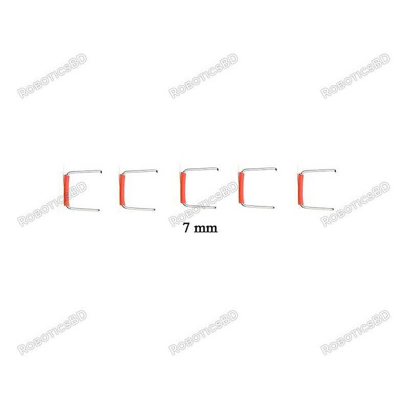 2mm - 7mm U-Shaped Solderless Breadboard Jumper Cable (Pack of 5) Robotics Bangladesh 2mm - 7mm U-Shaped Solderless Breadboard Jumper Cable (Pack of 5) Robotics Bangladesh