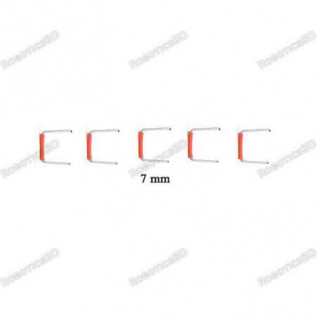 2mm - 7mm U-Shaped Solderless Breadboard Jumper Cable (Pack of 5) Robotics Bangladesh