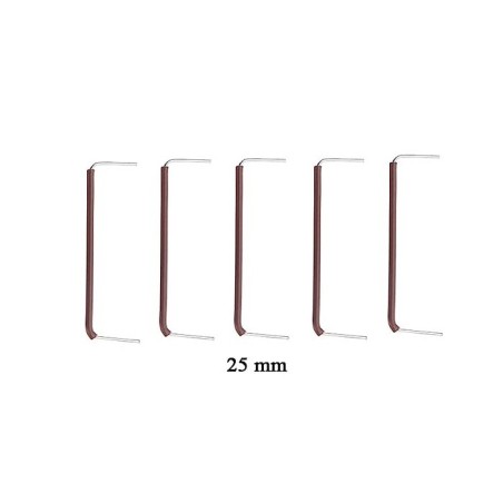 17mm - 25mm U-Shaped Solderless Breadboard Jumper Cable (Pack of 5) Robotics Bangladesh