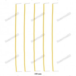 100mm U-Shaped Solderless Breadboard Jumper Cable (Pack of 5) Robotics Bangladesh