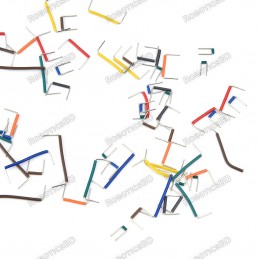 100mm U-Shaped Solderless Breadboard Jumper Cable (Pack of 5) Robotics Bangladesh