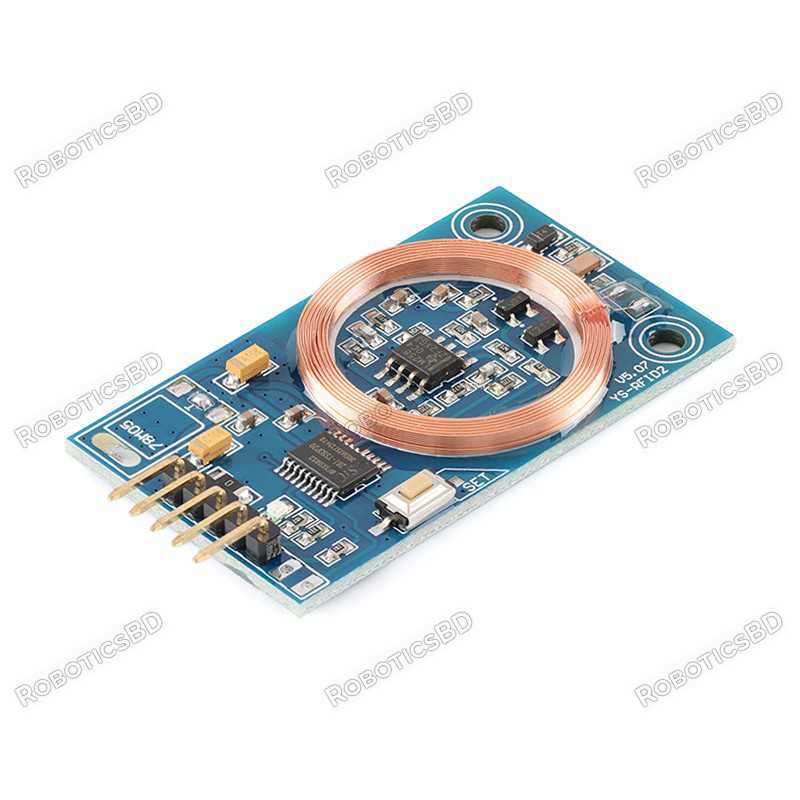 RFID Reader Module 125KHz TK4100 RF UART IO Output Board For Access Control Robotics Bangladesh