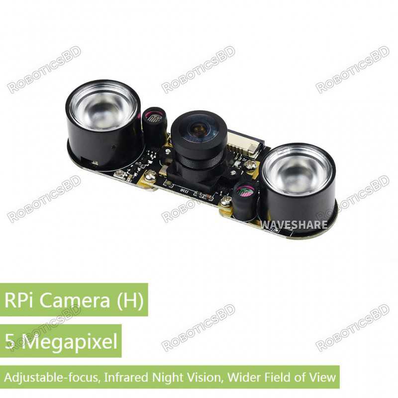 RPi Camera (H) Fisheye Lens Supports Night Vision Robotics Bangladesh RPi Camera (H) Fisheye Lens Supports Night Vision Robotics Bangladesh