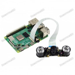 RPi Camera (H) Fisheye Lens Supports Night Vision Robotics Bangladesh