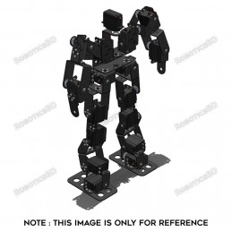 17DOF Biped Robot Educational Robot Kit 17 Degrees of Freedom Humanoid / Humanoids Walking Robot Kit Robotics Bangladesh
