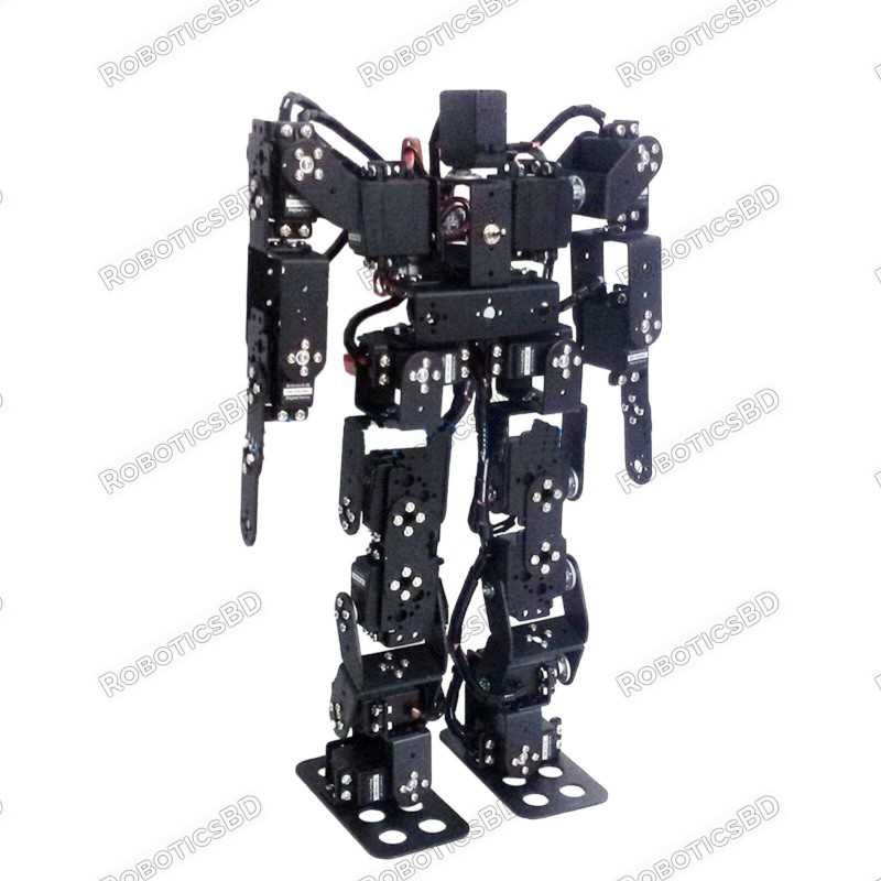 17DOF Biped Robot Educational Robot Kit 17 Degrees of Freedom Humanoid / Humanoids Walking Robot Kit Robotics Bangladesh 17DOF Biped Robot Educational Robot Kit 17 Degrees of Freedom Humanoid / Humanoids Walking Robot Kit Robotics Bangladesh