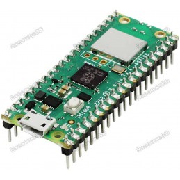 Raspberry Pi Pico W with Soldered Headers Robotics Bangladesh