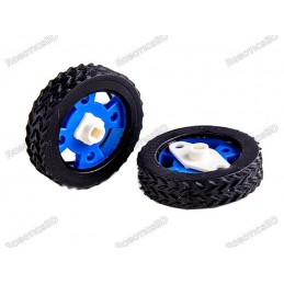1 pcs Smart Robot Rubber Wheel Support Stepper Motor and DC Motor Robotics Bangladesh