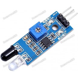 Infrared Obstacle Avoidance IR Sensor Module Robotics Bangladesh