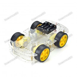 4WD Smart Robot Chassis Kit Robotics Bangladesh