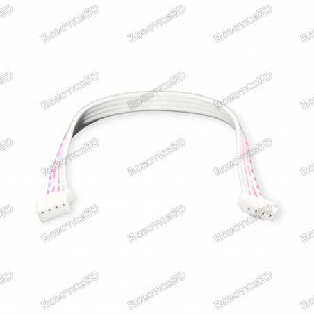 4 Pin JST-XH 2.54mm Cable–Female/Female - 150mm/6" Long Robotics Bangladesh