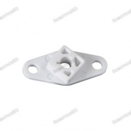 White Frame Connector Tabs For Robot  Car Motor Shaft Wheel 5mm D Hole Robotics Bangladesh