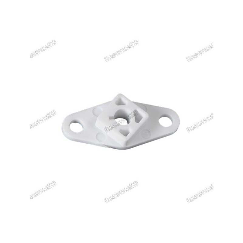 White Frame Connector Tabs For Robot Car Motor Shaft Wheel 5mm D Hole Robotics Bangladesh White Frame Connector Tabs For Robot Car Motor Shaft Wheel 5mm D Hole Robotics Bangladesh