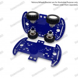 4WD N20 Gear Motor Chassis Robotics Bangladesh