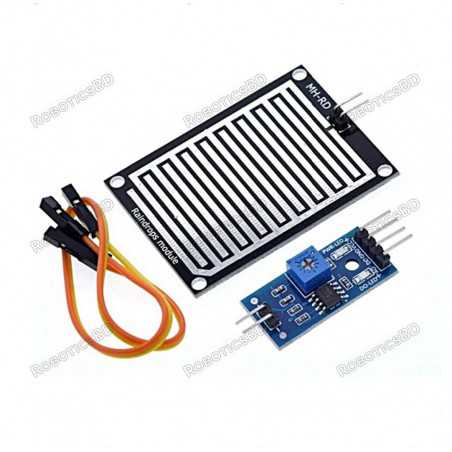 Rain & Steam Detection Sensor Module Robotics Bangladesh
