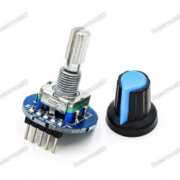 360 Potentiometer Knob Rotary Encoder Module Robotics Bangladesh