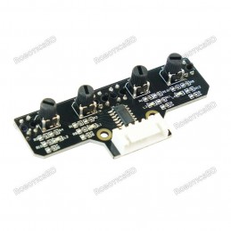 Yahboom 4 Channel Infrared Line Following Tracking Sensor Module Robotics Bangladesh