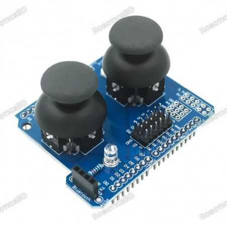 Dual PS2 Game Joystick Button Module Joystick Compatible With Arduino Robotics Bangladesh