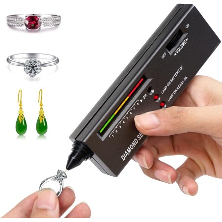 Portable Diamond Tester II V2 Selector Gemstone Jewelry Gems Tool with Case Robotics Bangladesh