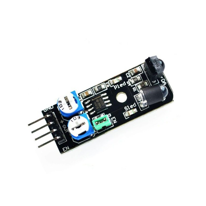HW-488 Infrared Obstacle Avoidance IR Sensor Module Robotics Bangladesh
