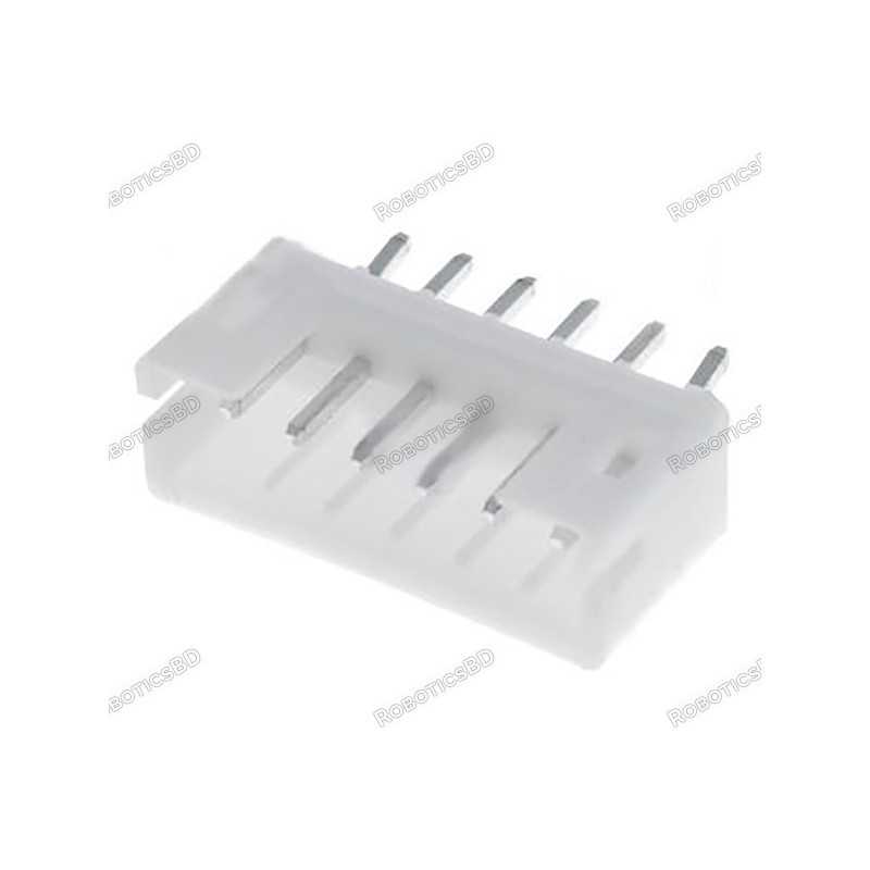 6 Pin JST-XH Male Straight Connector 2. 6 Pin JST-XH Male Straight Connector 2.