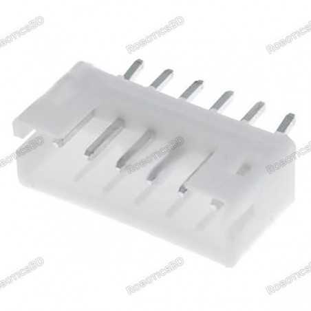 6 Pin JST-XH Male Straight Connector 2.