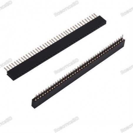 2mm Pitch 40Pin Female Pin Header Socket Strip Connector Robotics Bangladesh