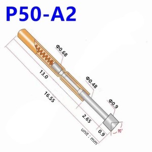 Spring Test Probe Pogo Pin P50-A2 Solder Cupped Head Robotics Bangladesh