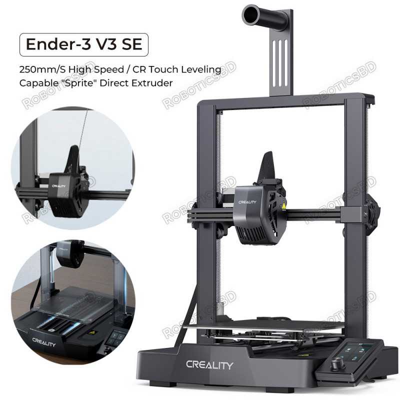 Creality Ender-3 V3 SE 3D Printer Robotics Bangladesh Creality Ender-3 V3 SE 3D Printer Robotics Bangladesh