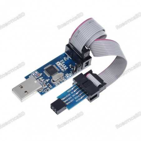 USB ASP AVR Programming Device for ATMEL Processors Arduino Robotics Bangladesh