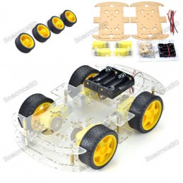 4WD Smart Robot Chassis Kit