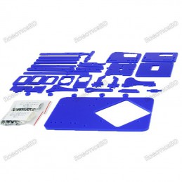 4 DOF Robotic Arm Acrylic DIY Unassembled Robotics Bangladesh