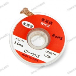 Desoldering Braid Solder Remover Wick 3mm Robotics Bangladesh