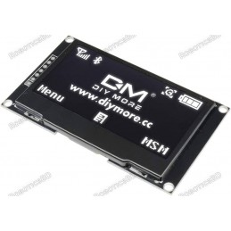 2.42" Inch OLED Display SSD1309 12864 SPI Serial Port For Arduino C51 White Robotics Bangladesh