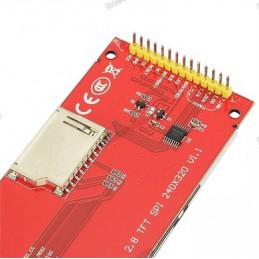 TFT LCD 2.8″ 240×320 RGB SPI Display with Touchscreen Robotics Bangladesh