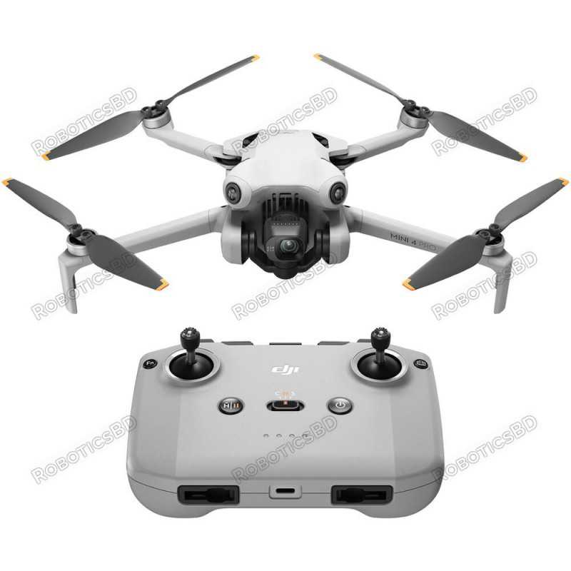 DJI Mini 4 Pro Drone with RC-N2 Controller Robotics Bangladesh DJI Mini 4 Pro Drone with RC-N2 Controller Robotics Bangladesh