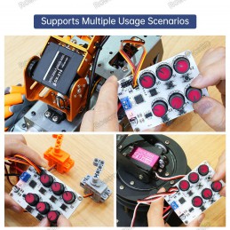Hiwonder 6 Channel Digital Servo Tester with Over-Current Protection Robotics Bangladesh