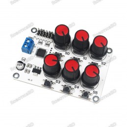 Hiwonder 6 Channel Digital Servo Tester with Over-Current Protection Robotics Bangladesh