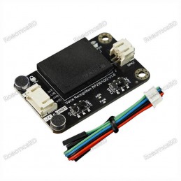 Gravity: Offline Language Learning Voice Recognition Sensor for Arduino / Raspberry Pi / Python / ESP32 - I2C & UART Robotics