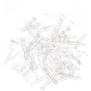 Red LED rectangular 2x5x7mm Robotics Bangladesh