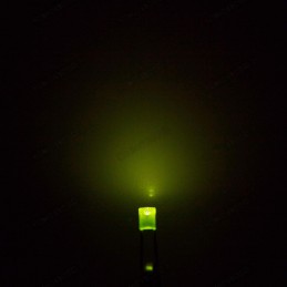Green LED rectangular 2x5x7mm Robotics Bangladesh