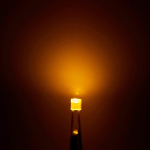 Yellow LED rectangular 2x5x7mm Robotics Bangladesh