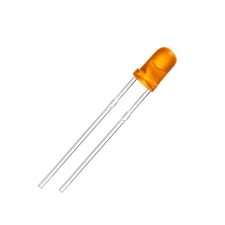 5 mm Orange LED Robotics Bangladesh
