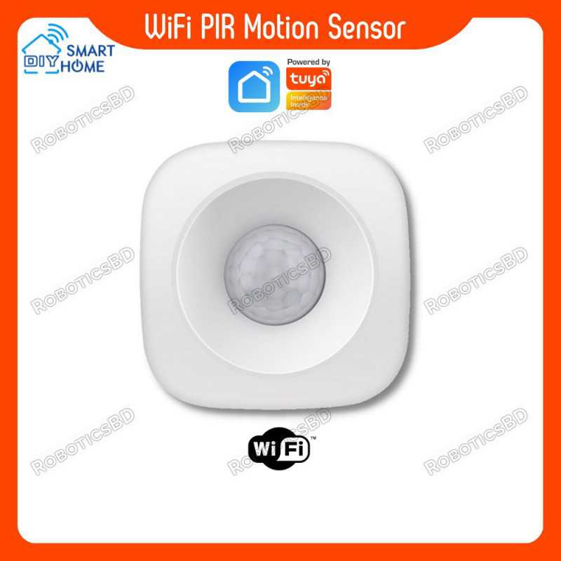 Tuya Wifi Wireless PIR Motion Sensor Battery Sensor Smart Home Alarm Smart Life Robotics Bangladesh Tuya Wifi Wireless PIR Motion Sensor Battery Sensor Smart Home Alarm Smart Life Robotics Bangladesh