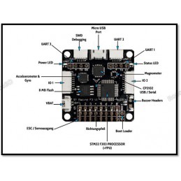 SP Racing F3 MOF3 V1 Cleanflight Flight Controller Kit Robotics Bangladesh