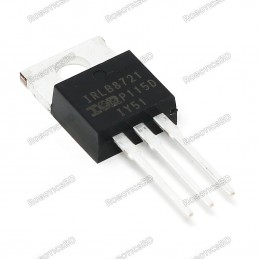 N-channel power MOSFET - 30V / 60A IRLB8721 Robotics Bangladesh