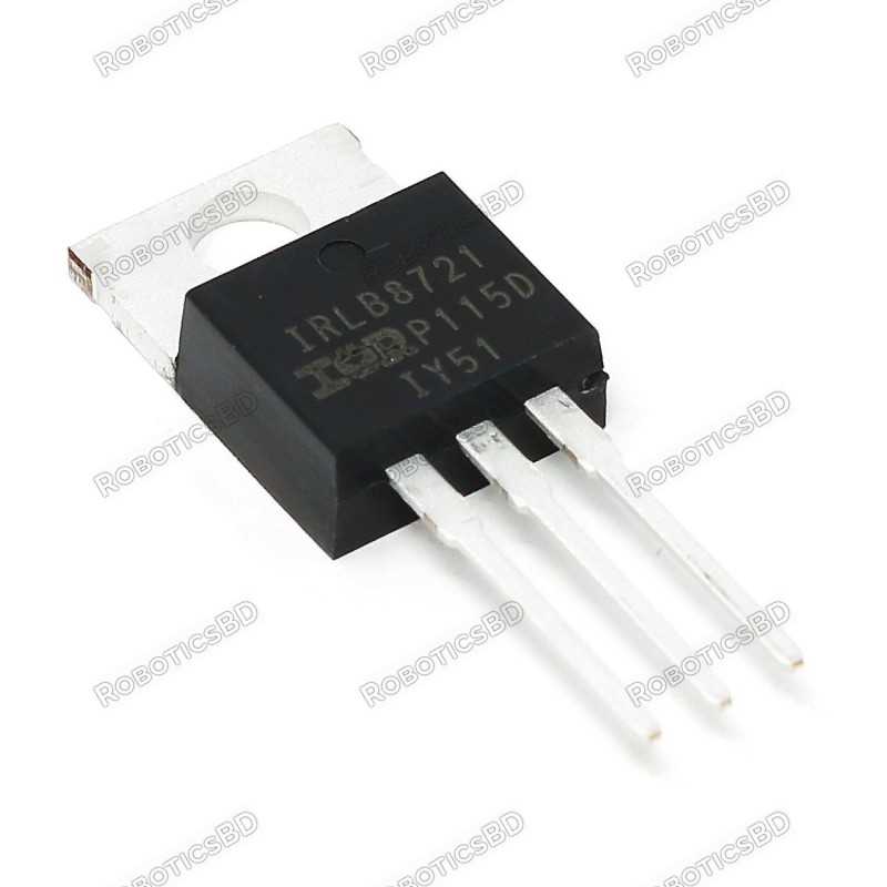 N-channel power MOSFET - 30V / 60A IRLB8721 Robotics Bangladesh N-channel power MOSFET - 30V / 60A IRLB8721 Robotics Bangladesh